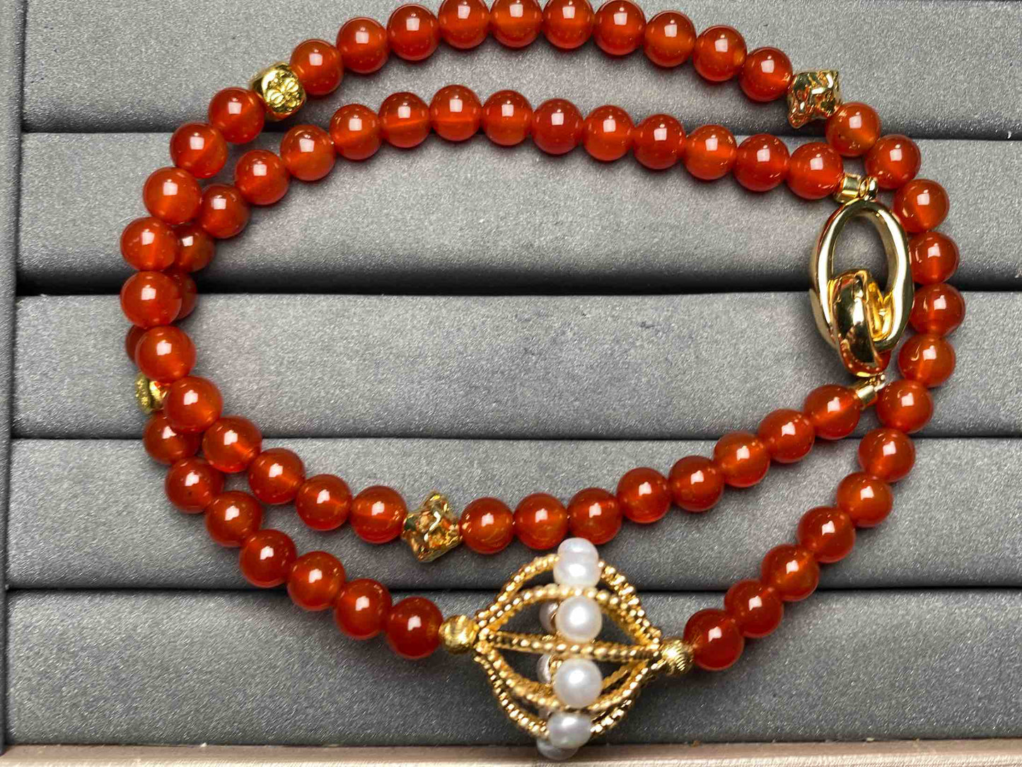 A8911 Carnelian Necklace
