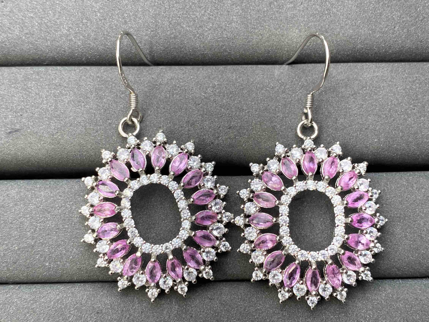 A9153 Sapphire Earrings