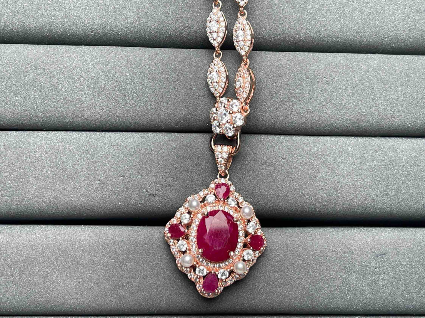A9160 Ruby Necklace
