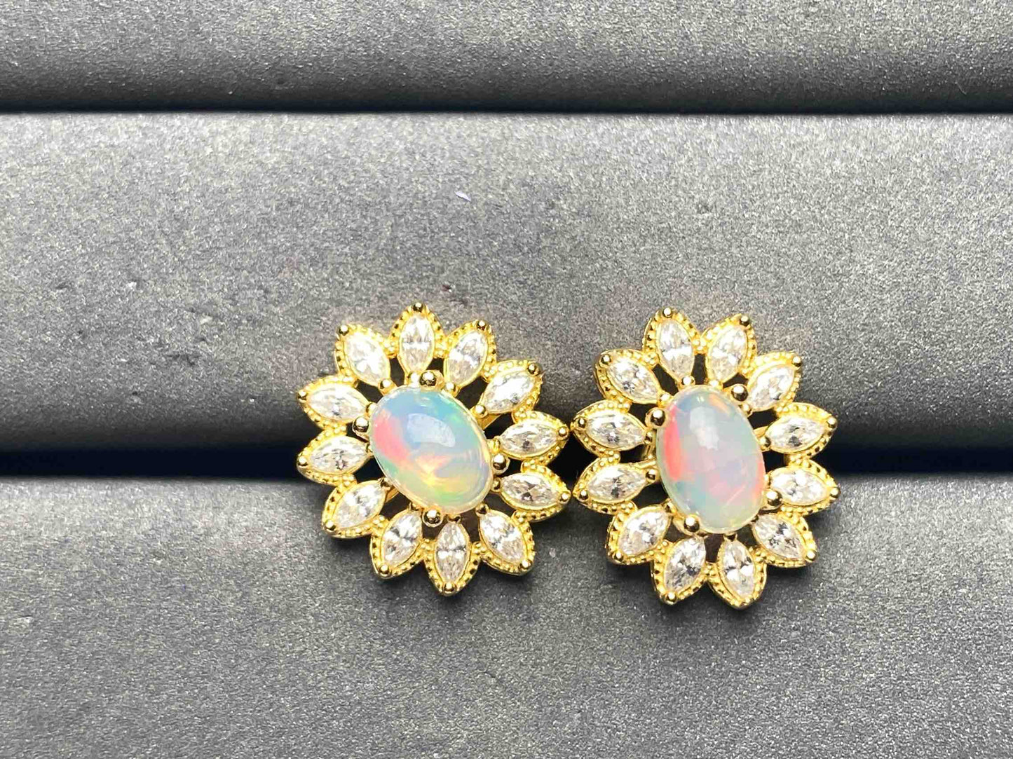 A9168 Opal Earrings
