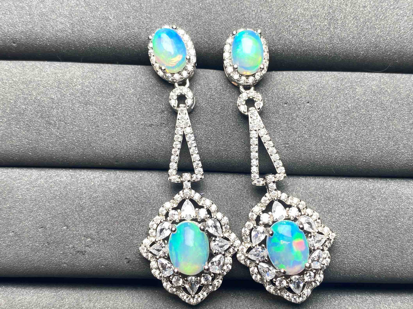 A9172 Opal Earrings