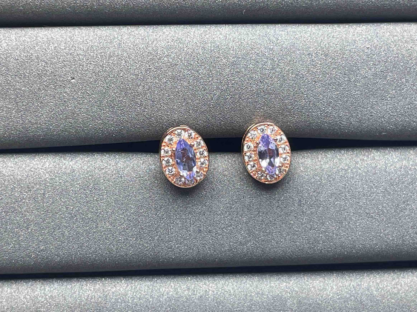A933 Tanzanite Earrings