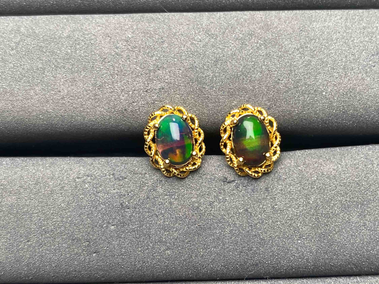A9538 Opal Earrings
