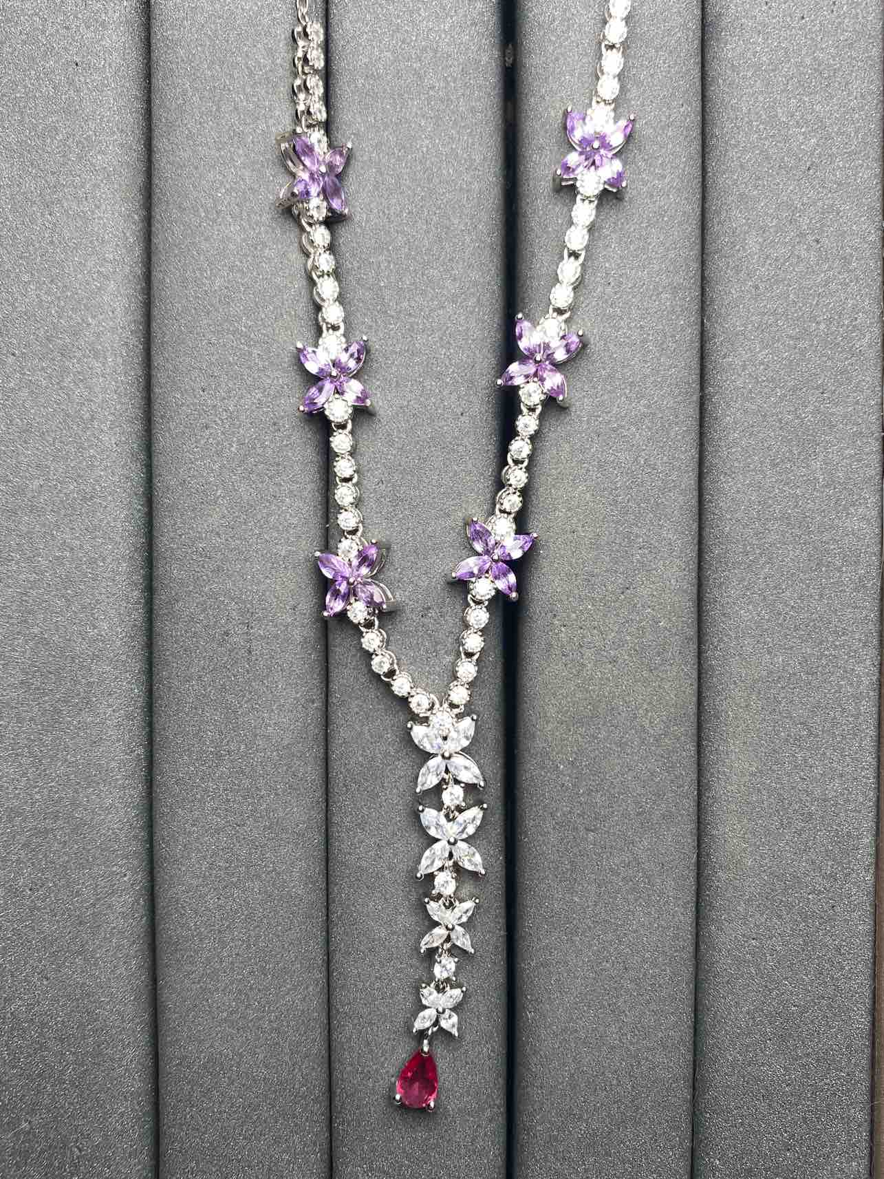 A9563 Ruby Necklace