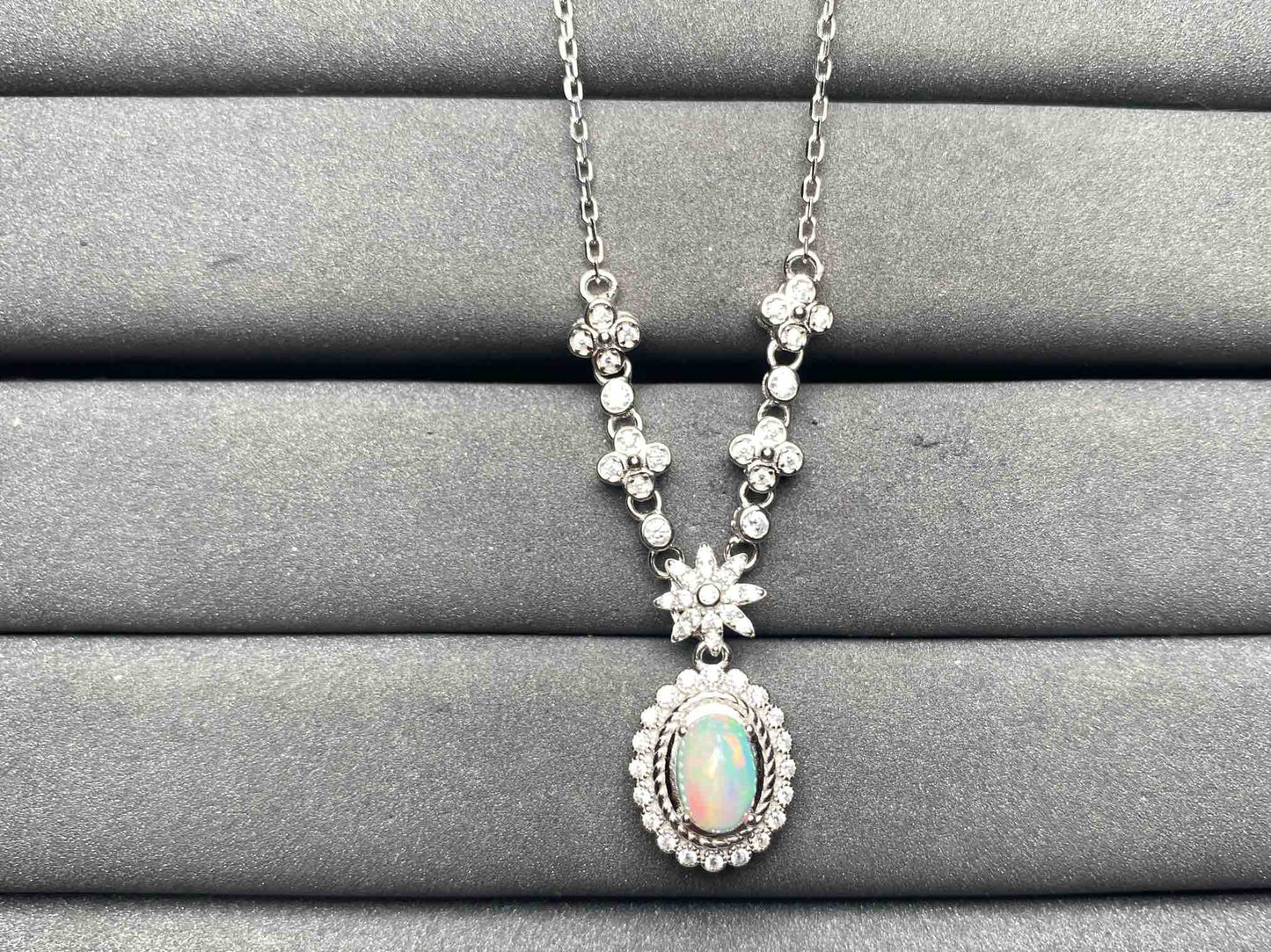 A9575 Opal Necklace