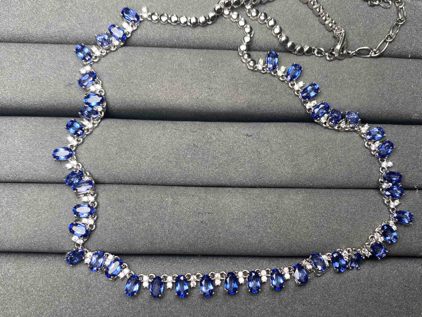 A9662 Tanzanite Topaz Necklace