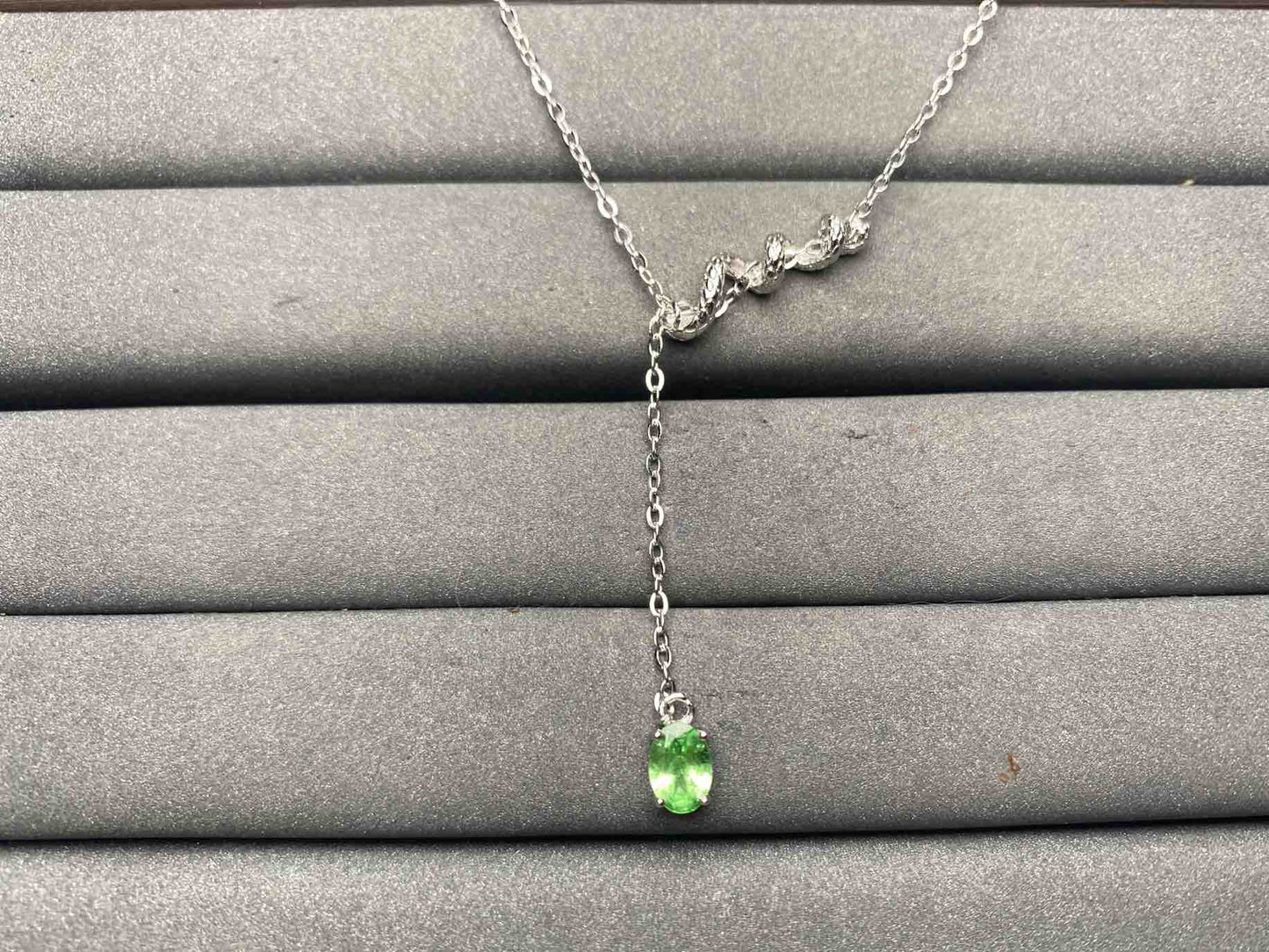 A9821 Tsavorite Necklace
