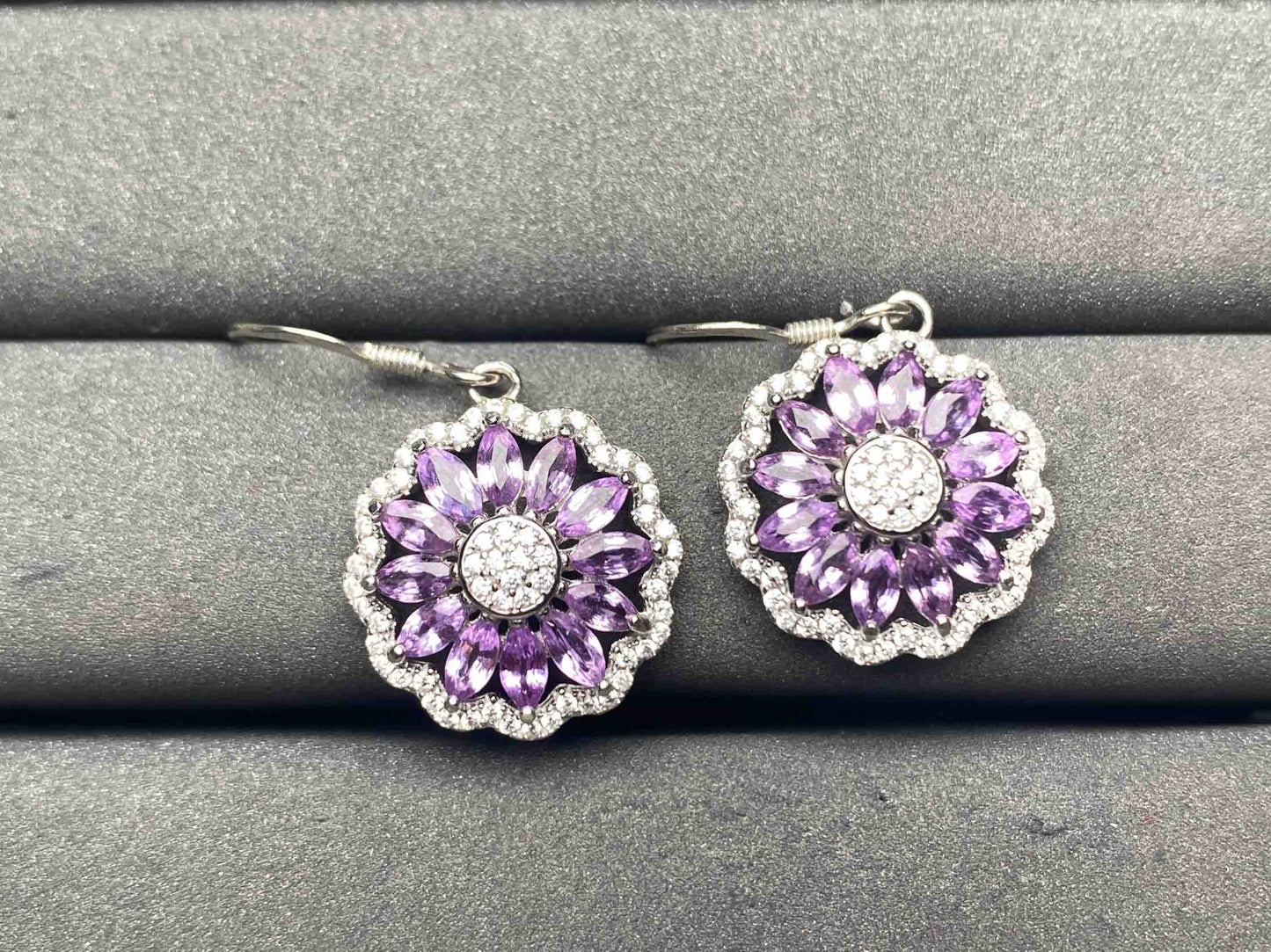 A9840 Sapphire Earrings