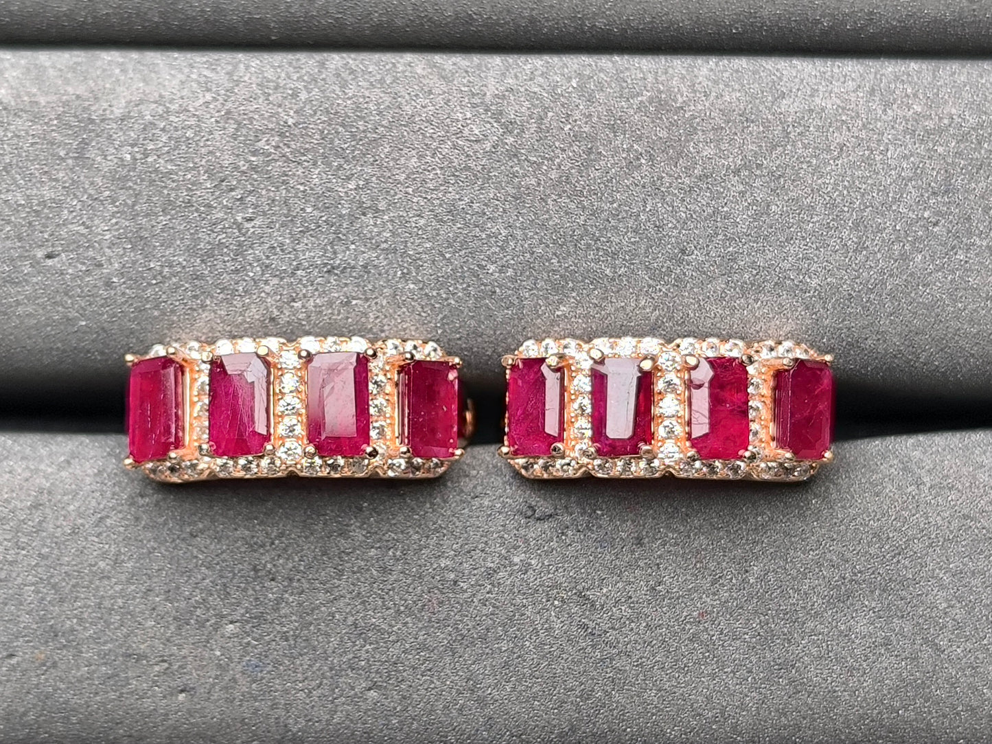 A9849 Ruby Earrings