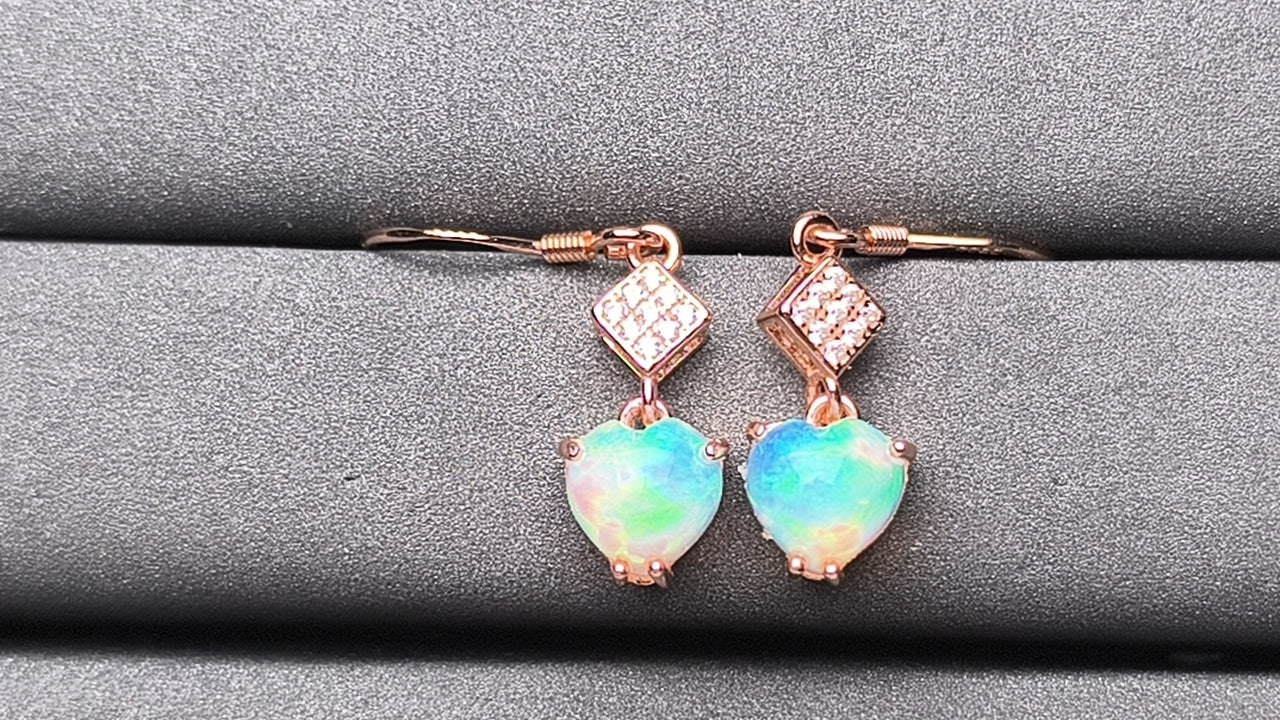 A9855 Opal Earrings