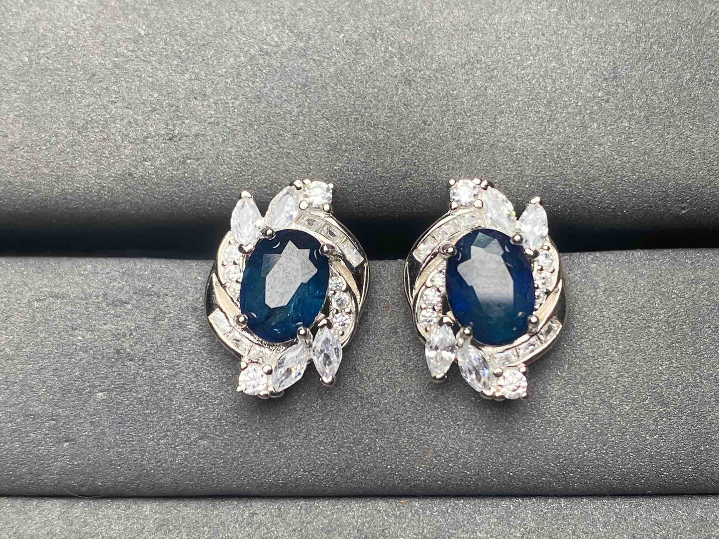 A9894 Sapphire Earrings