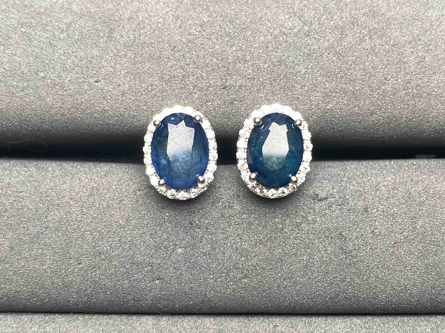 A9899 Sapphire Earrings