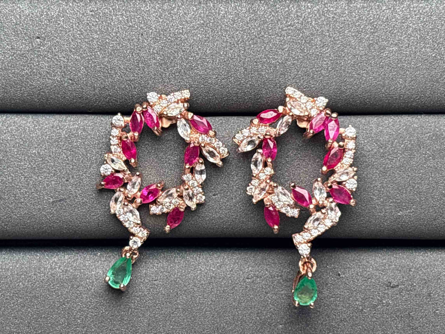 A9993 Ruby Earrings