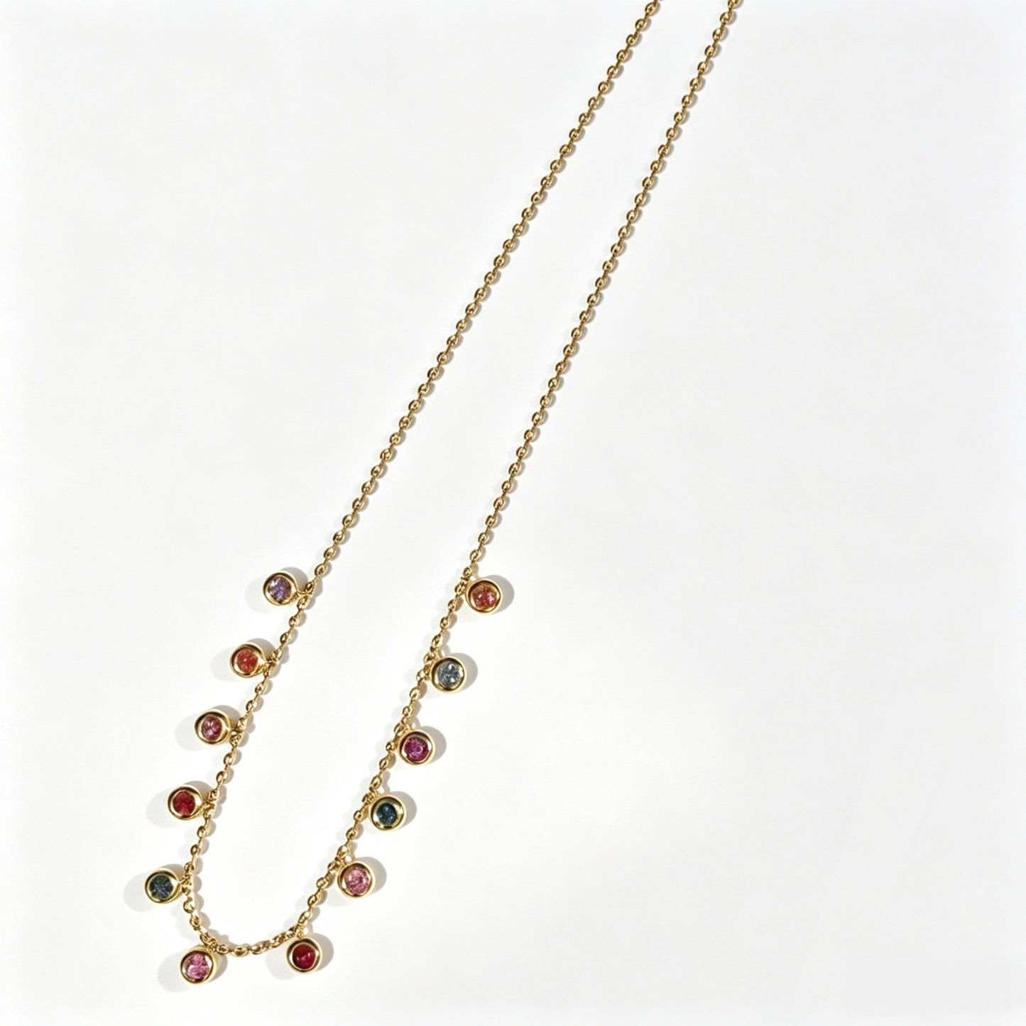 Spinel Bubble Necklace