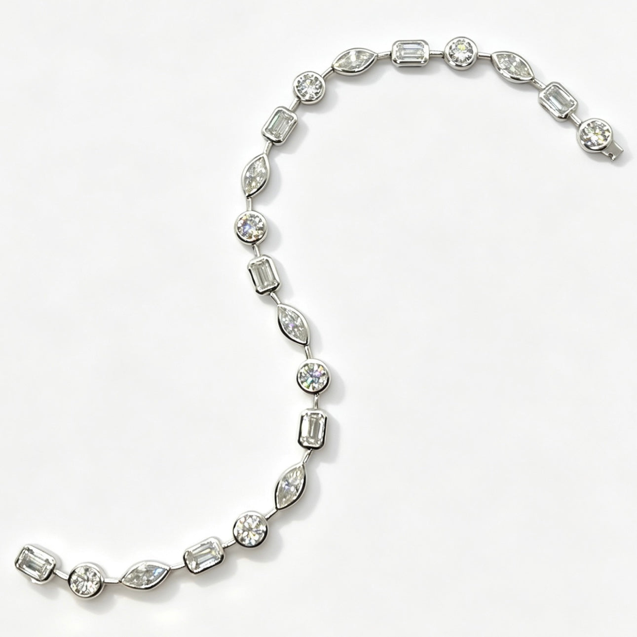 Moissanite Simple Bracelet
