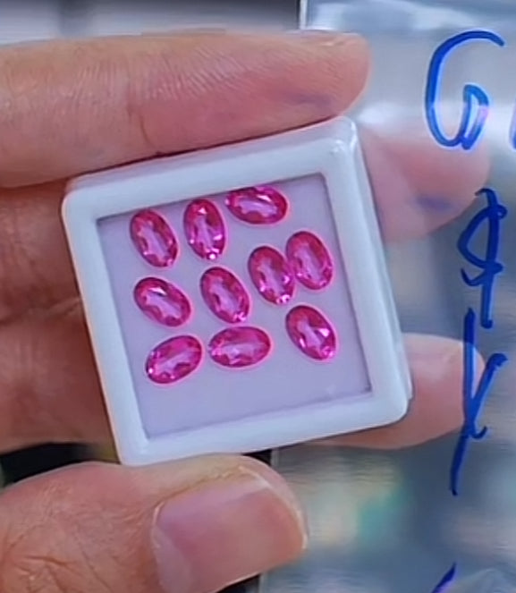 G110 Cassie Yan 10pcs 4*6 oval