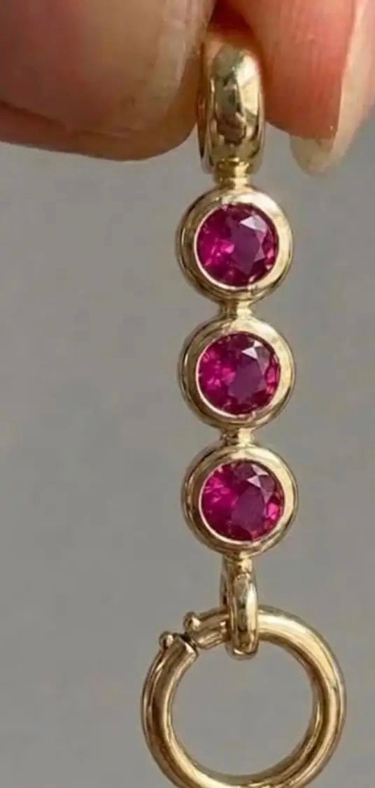 G023 Cassie Dafu clear moissinite 3mm gold