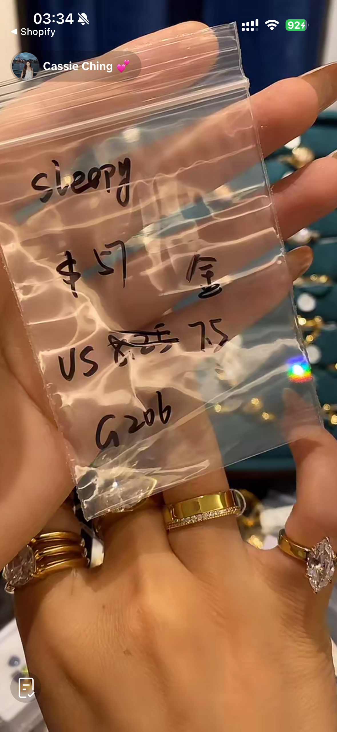 G206 Cassie us7.5 gold color(Refunds are not supported)