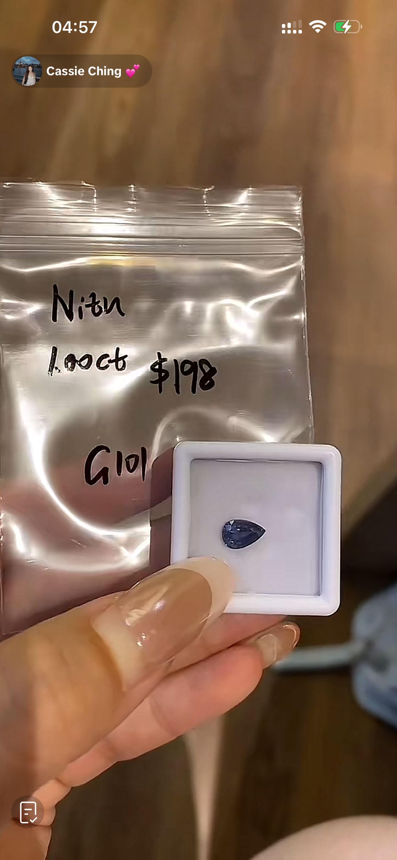 G101 Cassie Nitu 1ct