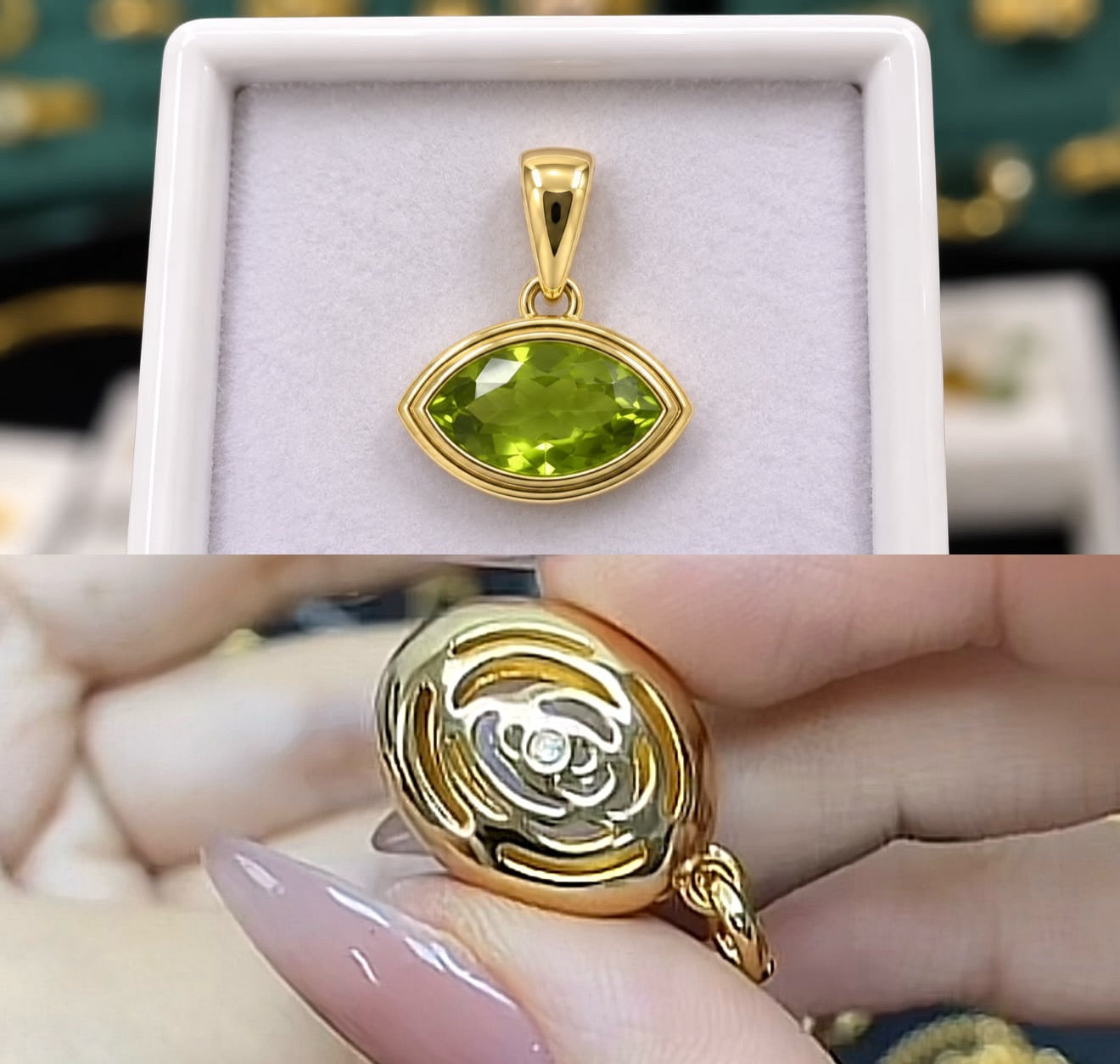 G011 Cassie Nang Customize fee Gold Universal clasp
