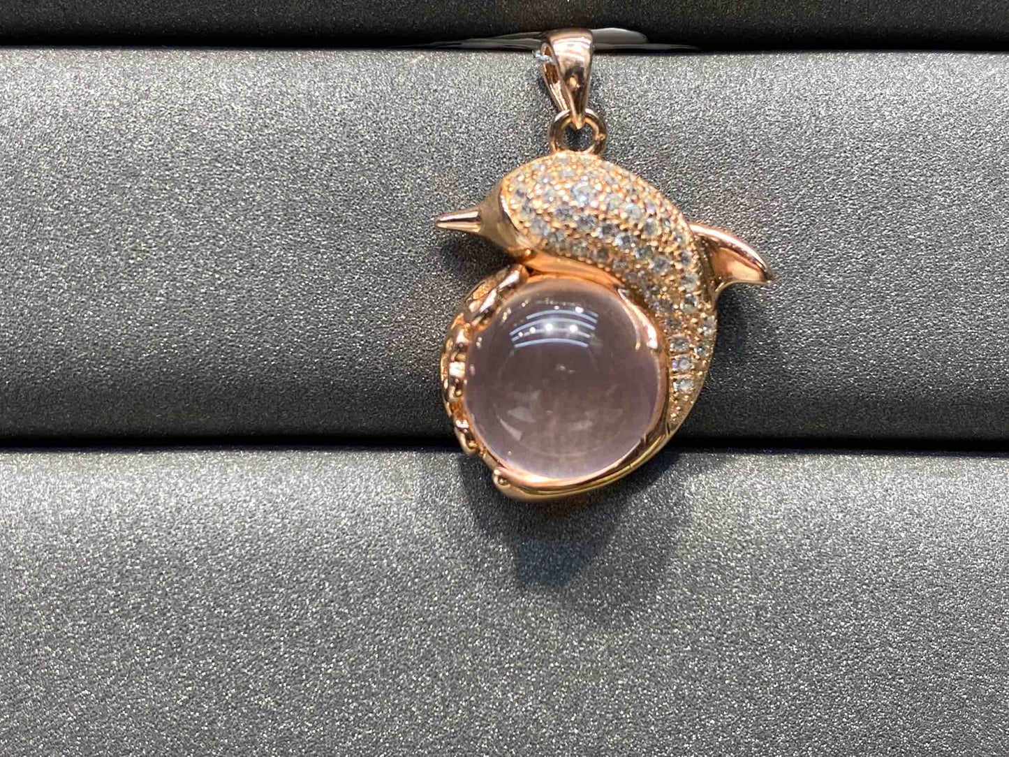 A725 Rose Quartz Pendant