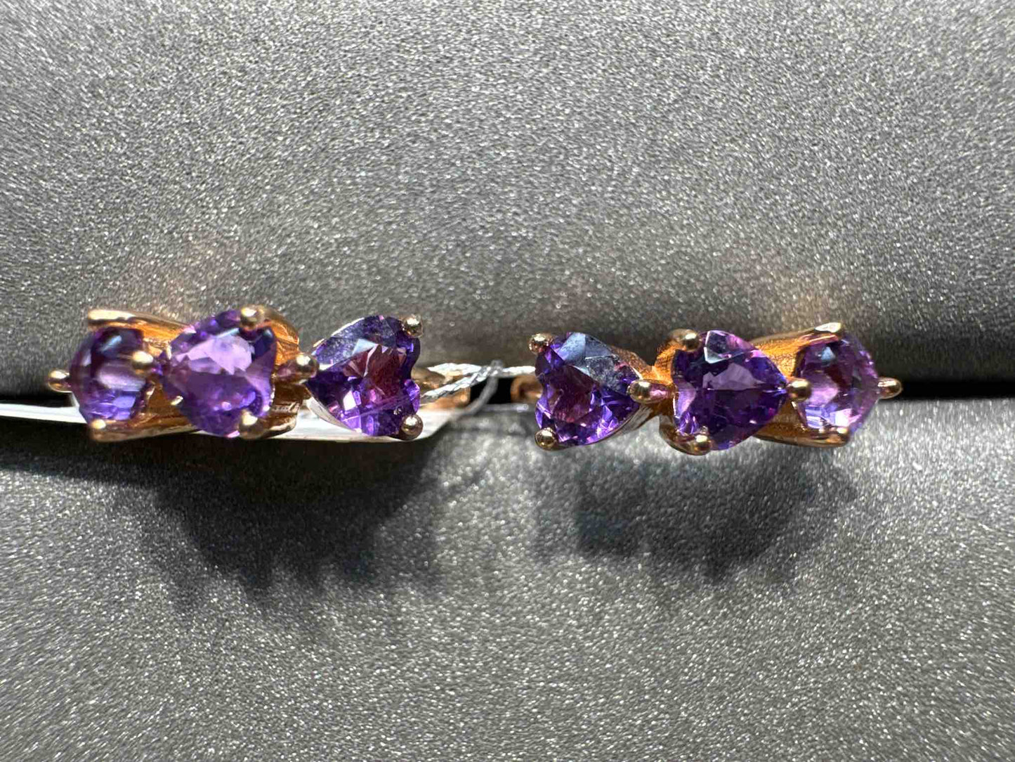 A733 Amethyst Earrings