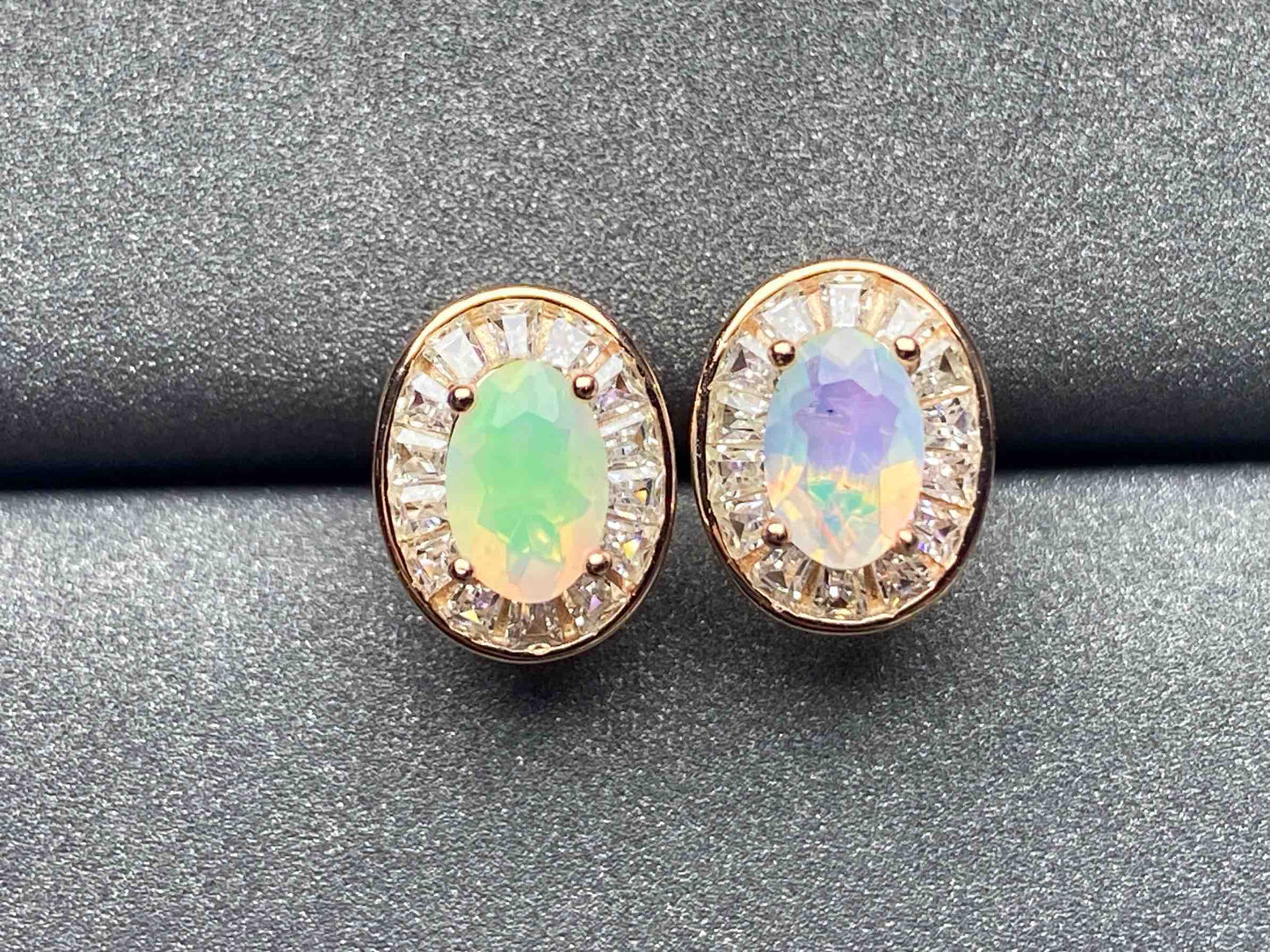 3459 Opal Earrings