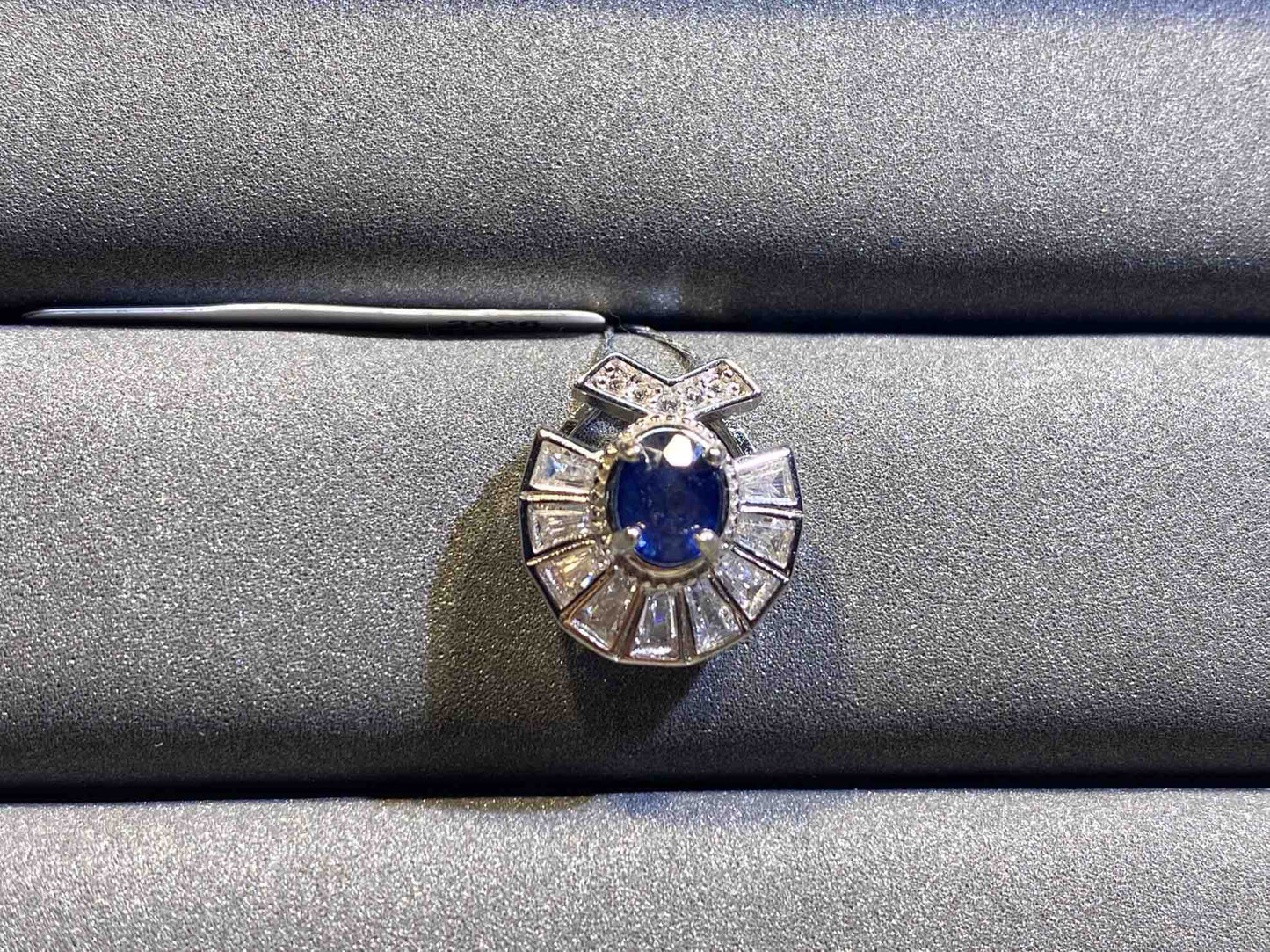 2036 Sapphire Pendant