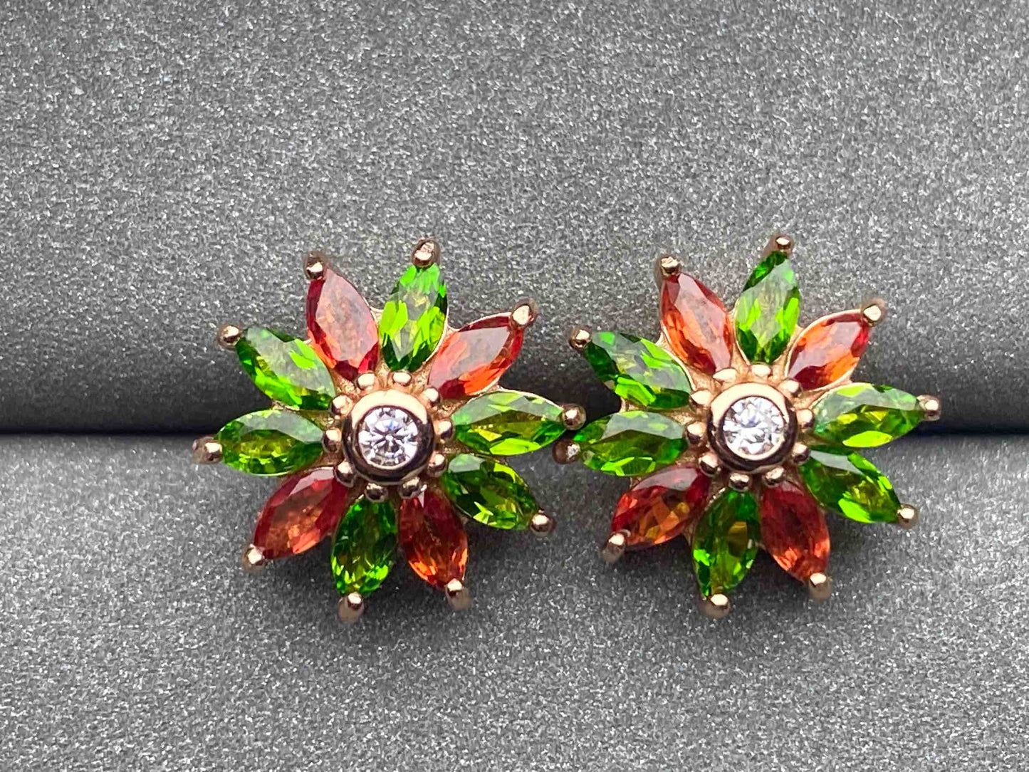 3519 Diopsite Earrings