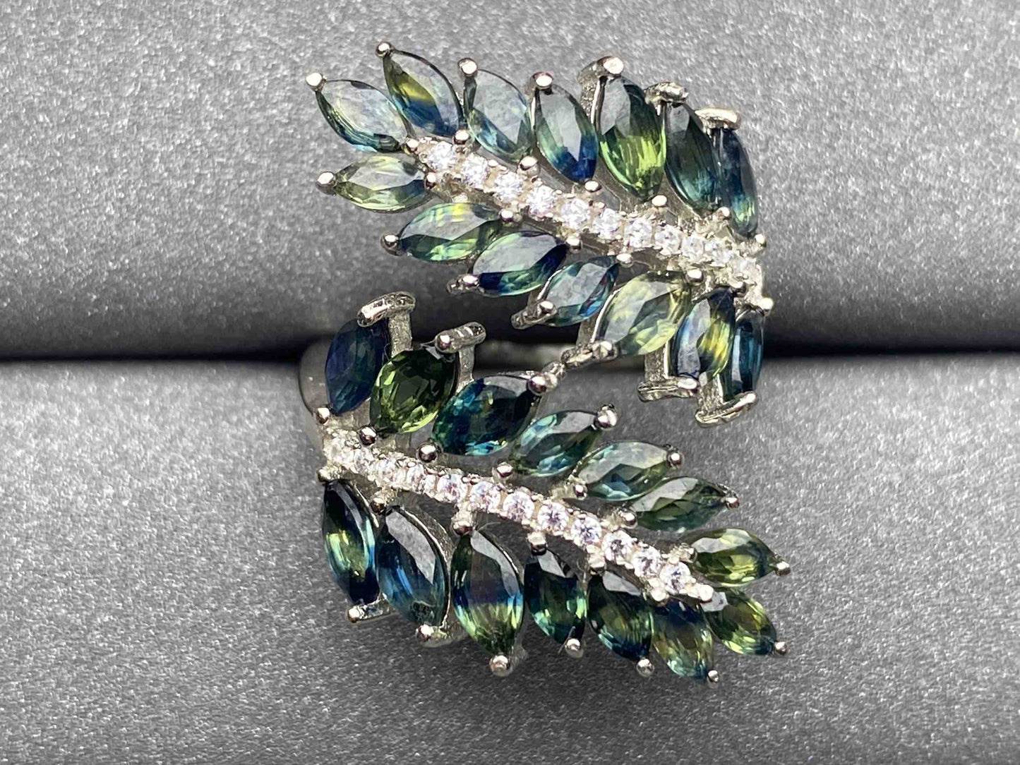 3524 Bi Sapphire Ring