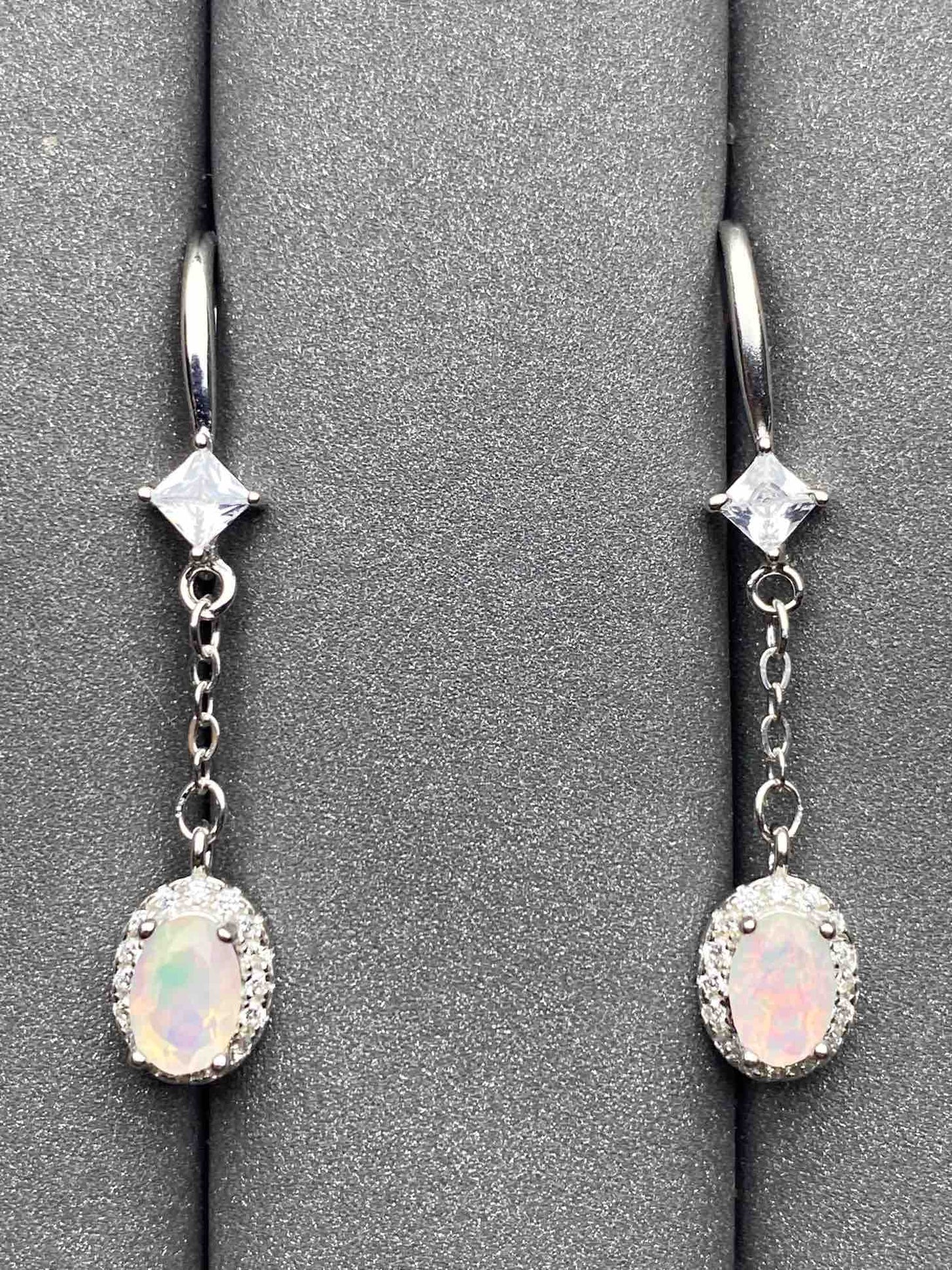 3551 Opal Earrings