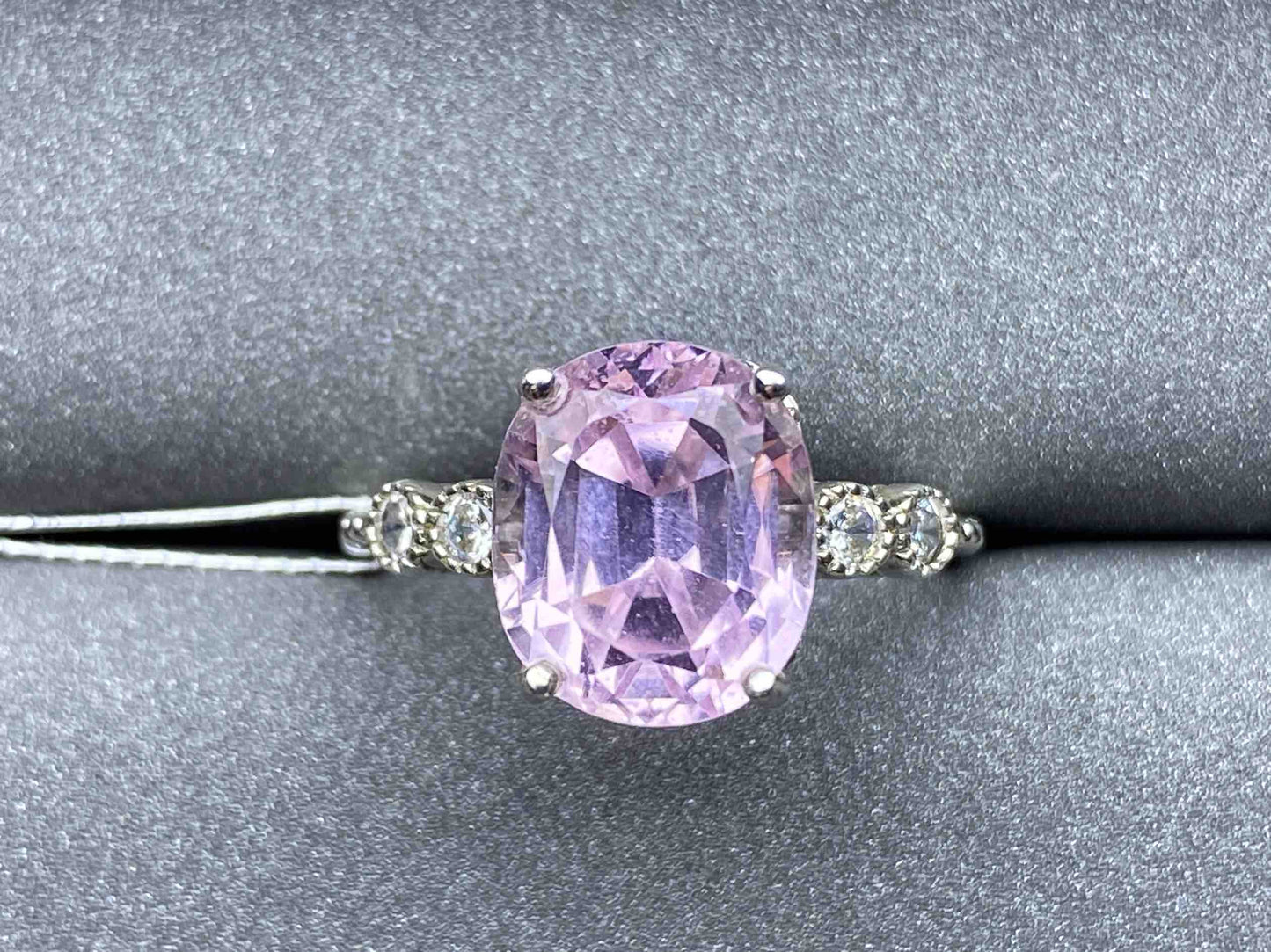 3663 kunzite Ring