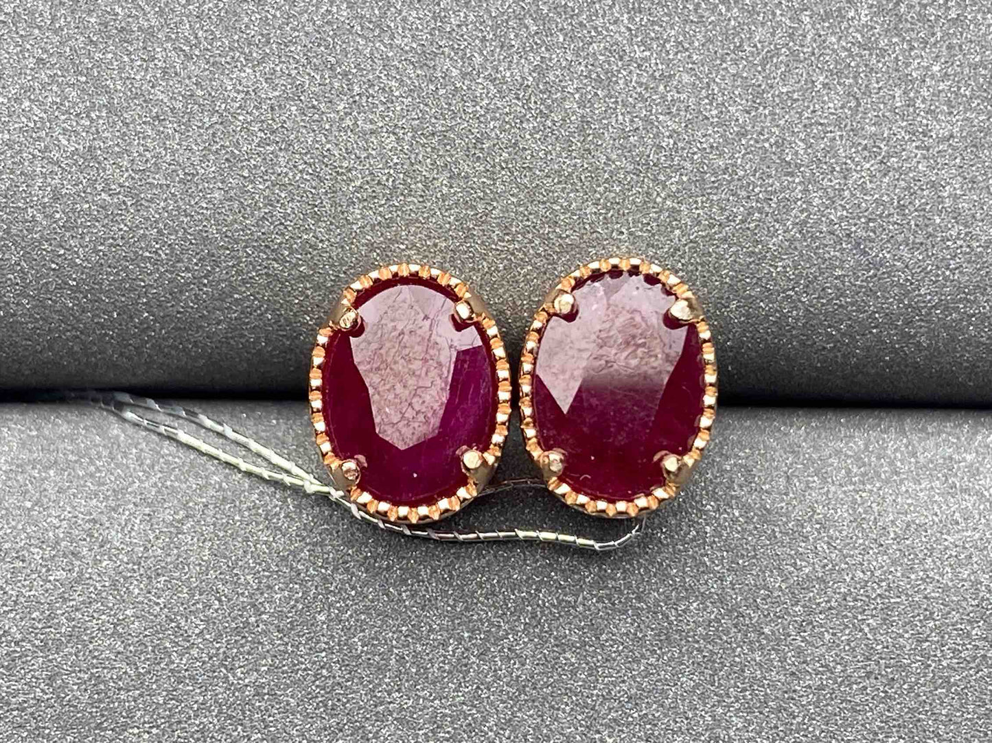 3763 Ruby Earrings
