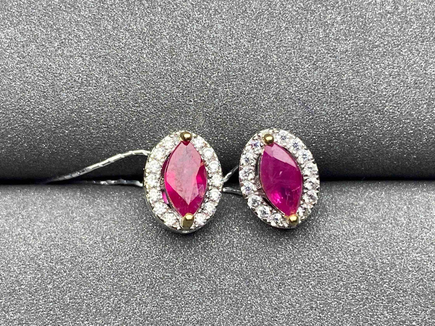 3771 Ruby Earrings