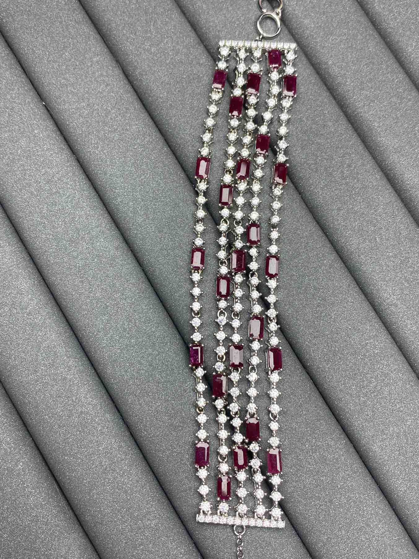 3938 Ruby Bracelet