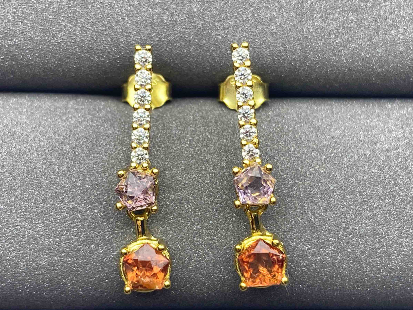 3998 Spinel Earrings