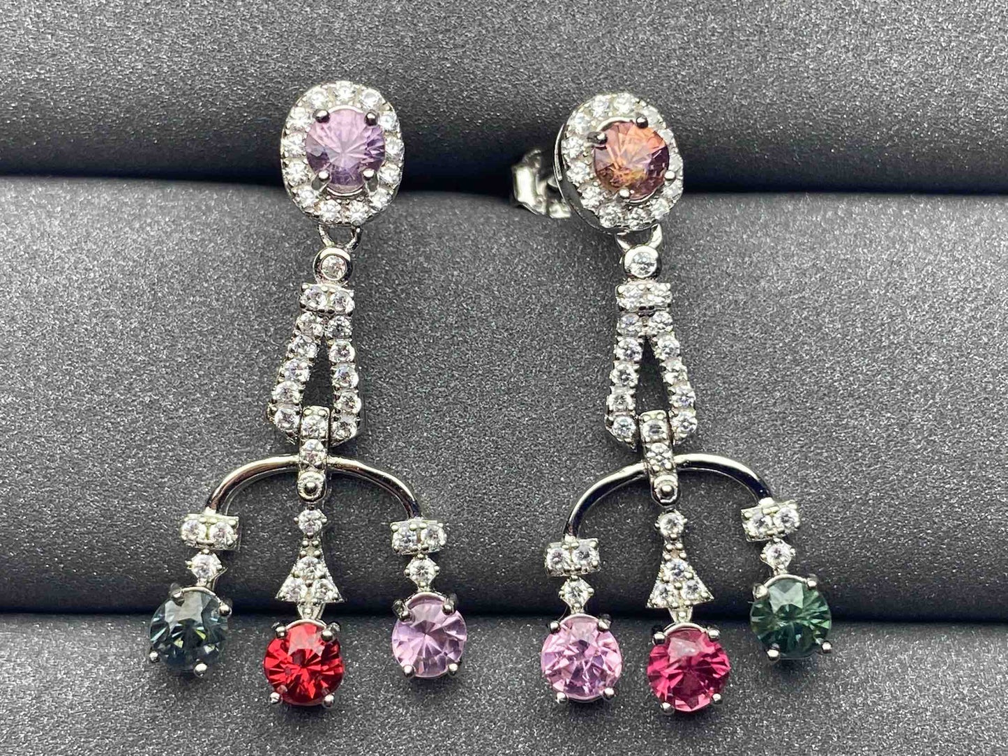 4009 Spinel Earrings