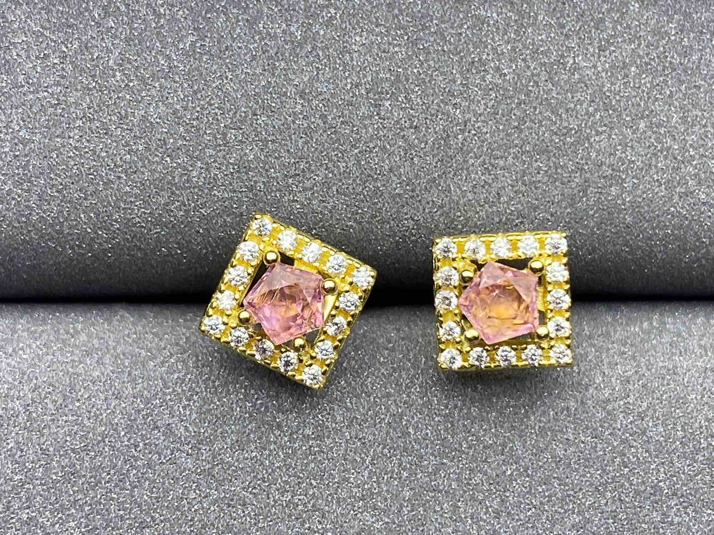 4138 Spinel Earrings