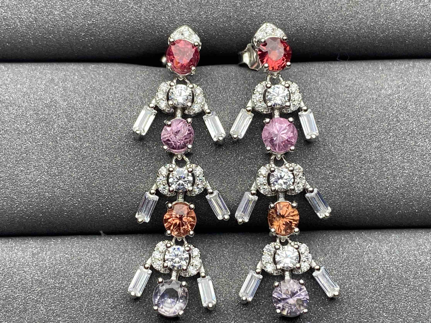 4174 Spinel Earrings