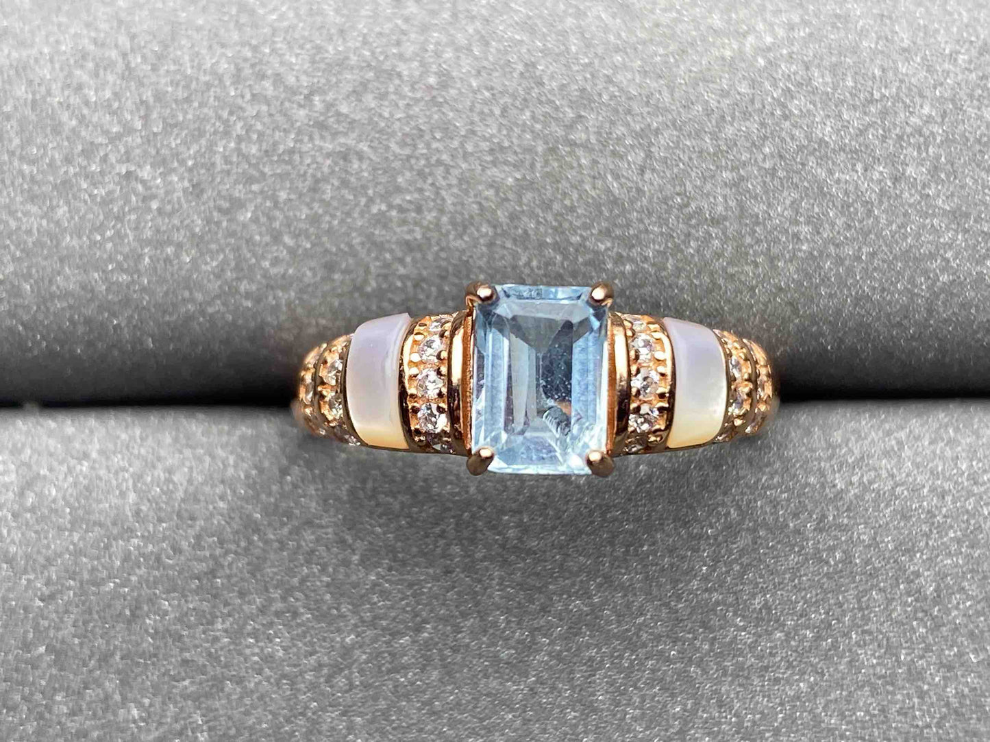 4322 Aquamarine Ring