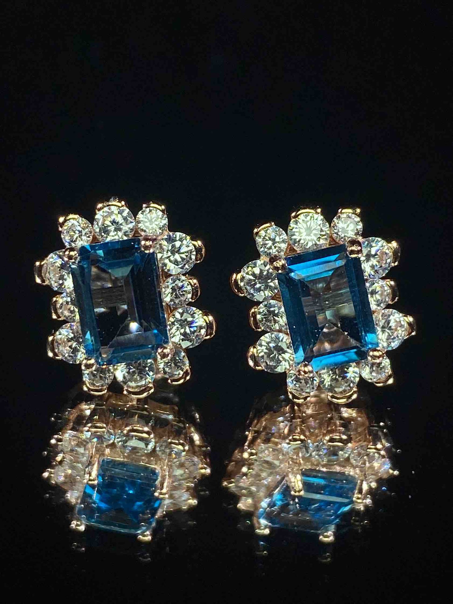 4496 Topaz Earrings
