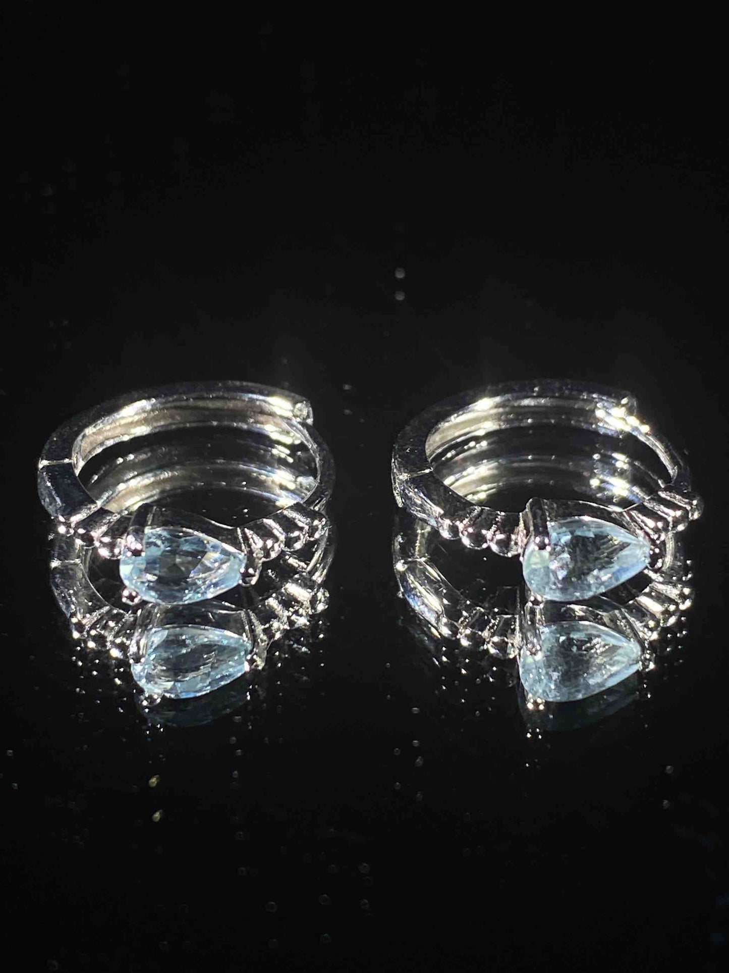 4550 Aquamarine Earrings