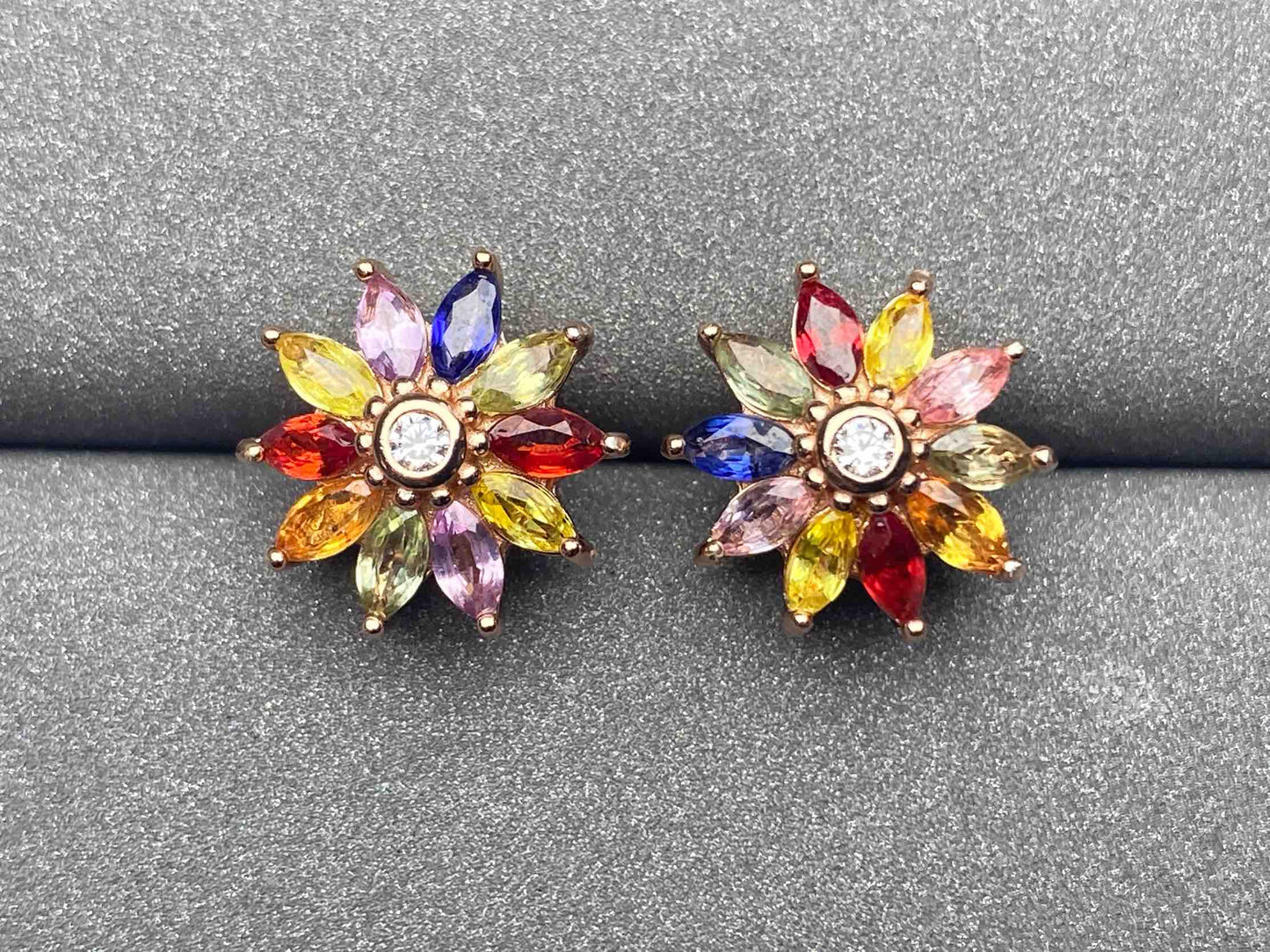4946 Sapphire Earrings