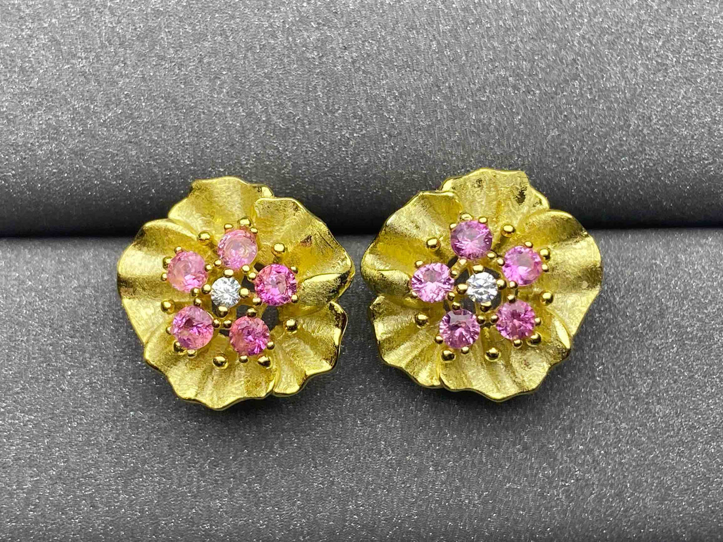 4952 Sapphire Earrings