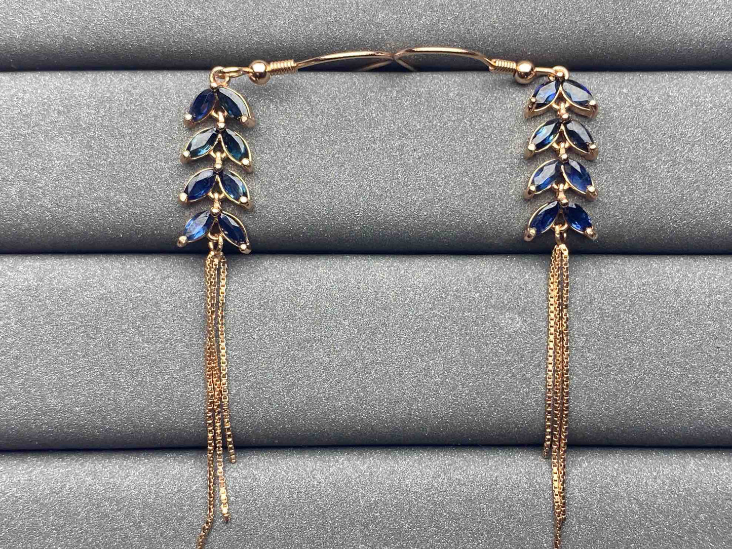 4953 Sapphire Earrings