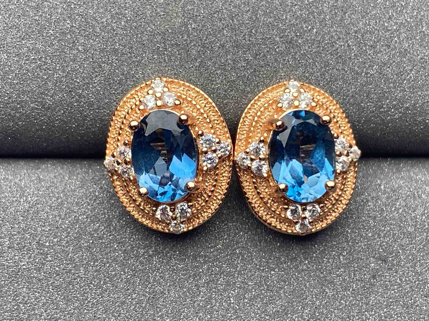 2916 Topaz Earrings