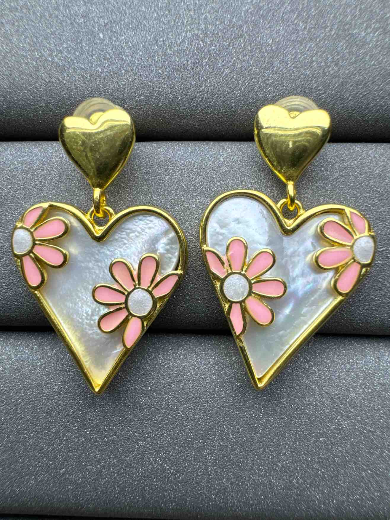 5150 Silver Conch Earrings