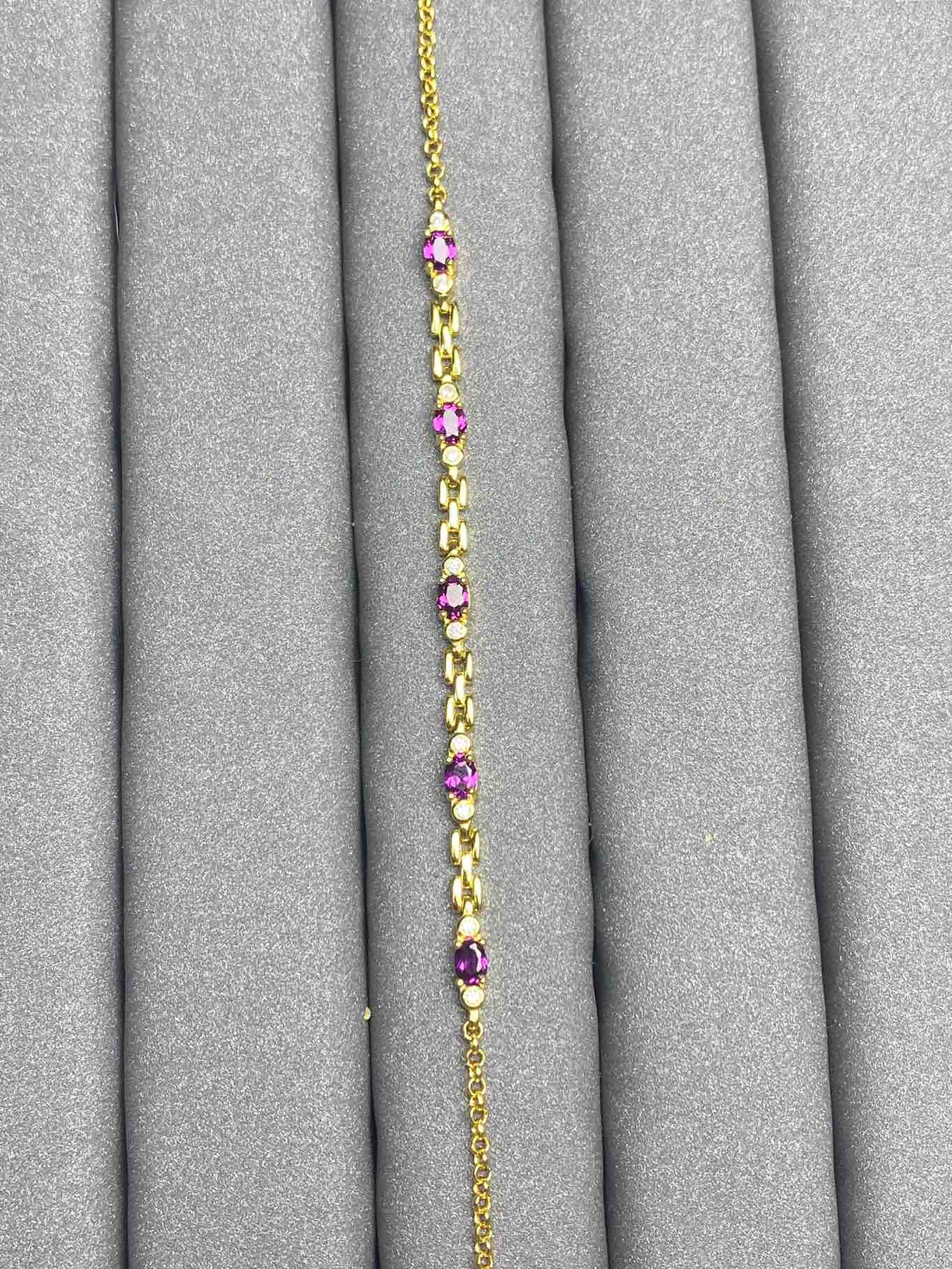 2758 Garnet Bracelet