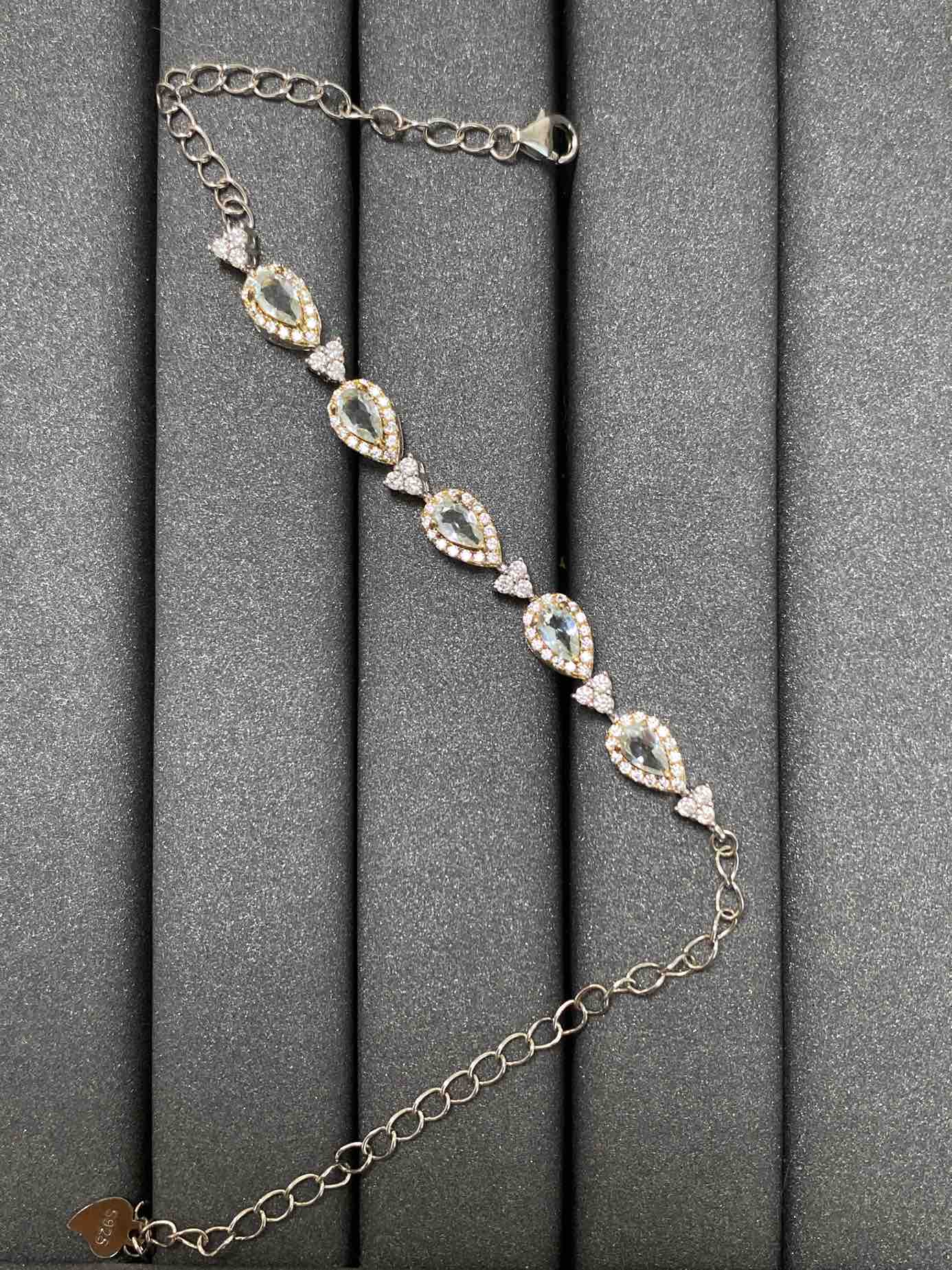 2381 Aquamarine Bracelet