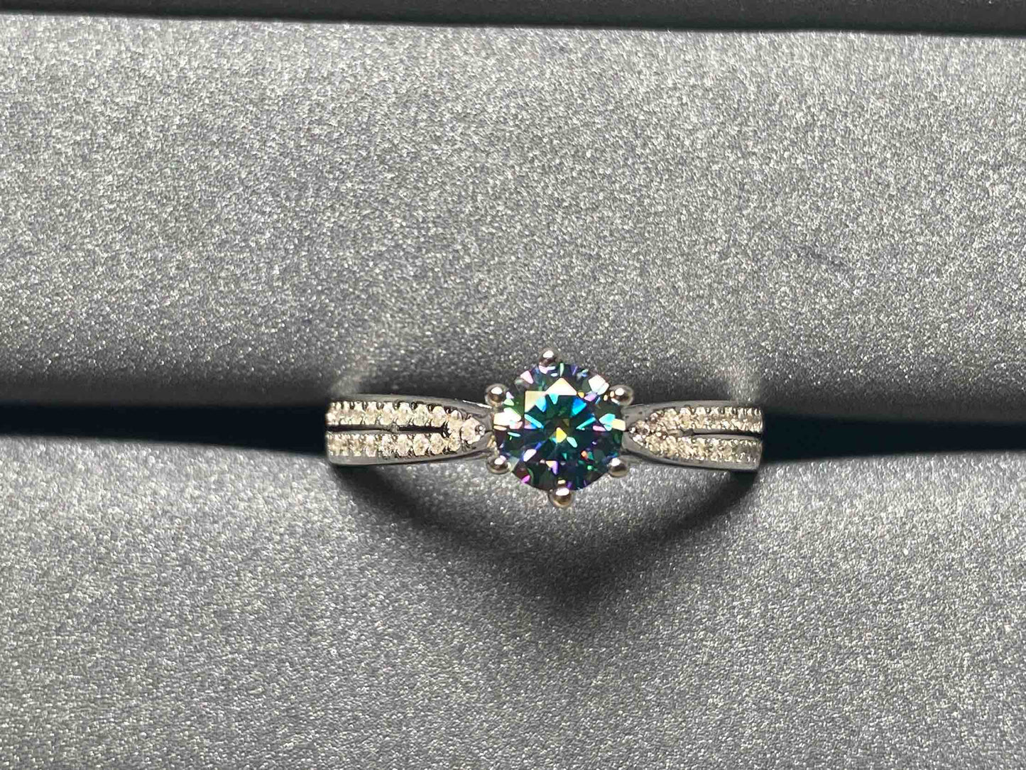 2601 Moissanite Ring